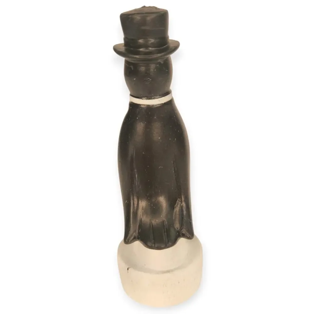 Vintage Old Crow Kentucky Bourbon Whiskey Advertising Figure Plastic Bottle Top